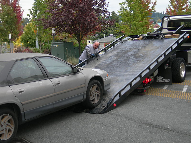 this image shows long-distance towing in Lehi, UT